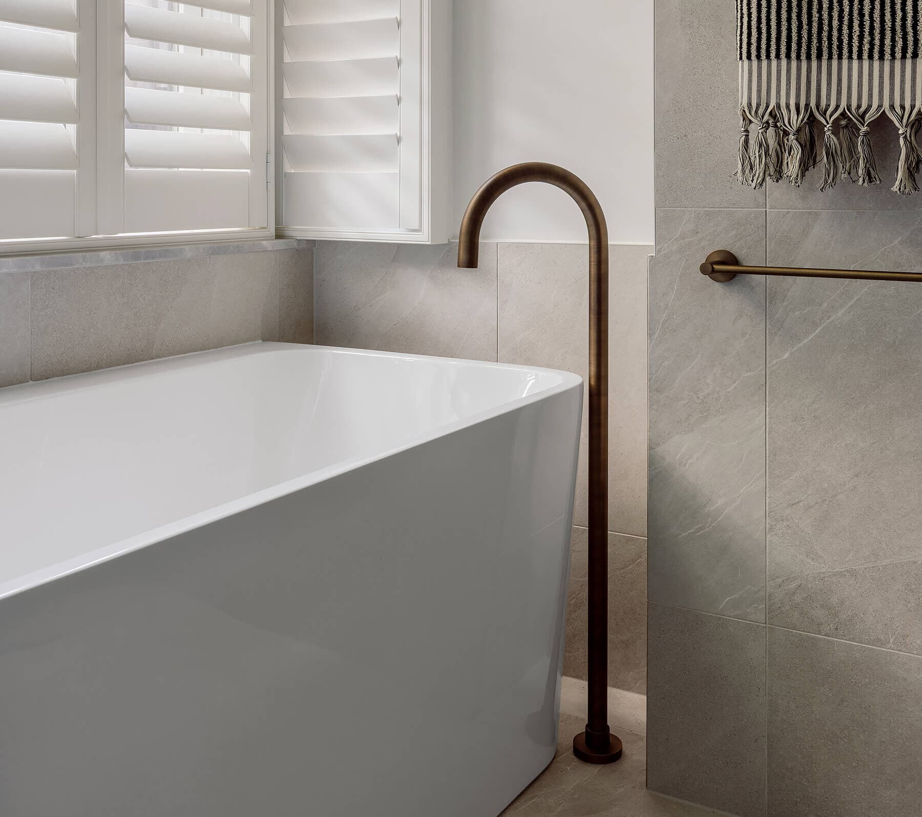 Bathroom renovation: Reserve Rd, Carnegie - One Stop Renovate home renovations