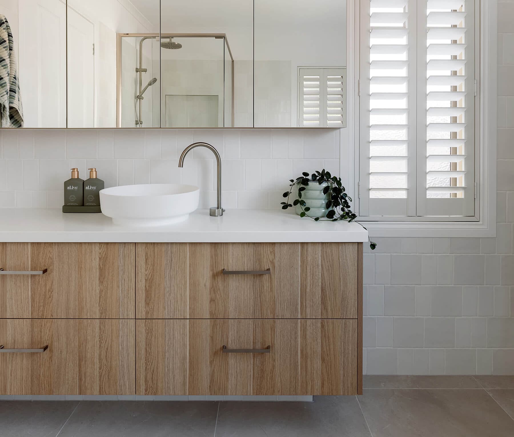 Bathroom renovation: Turner St, Berwick - One Stop renovate home renovations